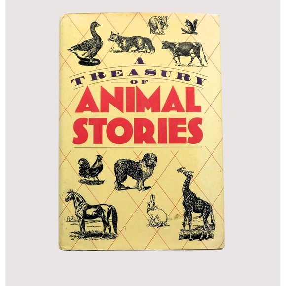 A Treasury of Animal Stories Selected by E. Louise Mally 1994 Hardback Jacket - Picture 1 of 8